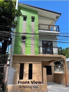 3-Storey single attached RFO House & lot unit for sale in Fairview, Quezon City