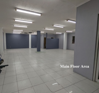 Commercial/Residential/ Warehouse: Second Floor Area for RENT