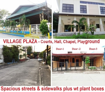 For Rent 2BR Apartment with Parking in guarded village near SM Muntinlupa