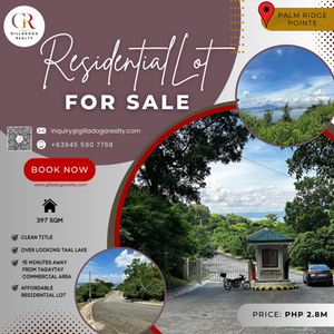 Lot For Sale In Balas, Talisay