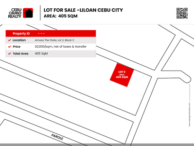 Lot For Sale In Liloan, Cebu