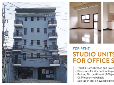 Office Space for Rent (Studio Type) at Project 2, Quezon City