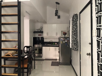 Studio Apartment with Loft in Parañaque City, Aeropark For Rent