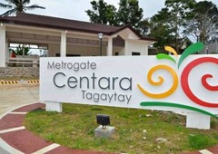Lot for Sale in Metrogate Centara Tagaytay