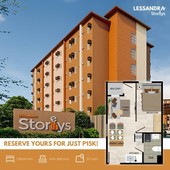 OWN A LESSANDRA STOREYS CONDO UNIT FOR JUST P15,000!