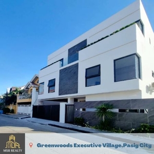 House and lot for Sale in Greenwoods Executive Village, Pasig City
