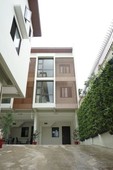3 storey townhouse in Cubao Quezon city near Aurora Blvd with 1 car garage and 2 Bedrooms
