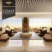 Coast Residences located in Roxas Boulevard/Premier/Pre selling/SMDC/No spot downpayment/flexible/easy payment