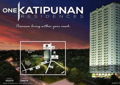 One Katipunan Residences Condo for Sale in Katipunan, Q.C