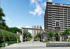 Satori Residences Preselling DMCI Condominium Resort Living 1 Bedroom near Santolan starts at 15,000 monthly