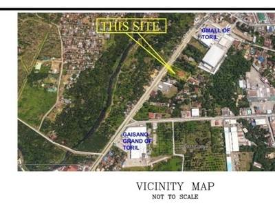 For sale 4027sqm Commercial Lot along National Highway near Gaisano Mall Toril