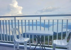 Wind Residences Tower 5 Corner Apartment with Taal Lake and Amenity View / SERVICED APARTMENT RENTAL INC BILLS 1 MTH MIN