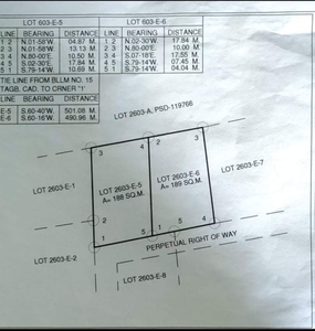188 sqm Residential Vacant Lot for Sale in Tagbilaran City, Bohol