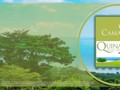 Residential Lot For Sale Quinawan, CamayaGolf Residences Bataan Terraces 500 Sqm