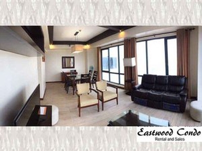 Fully furnished 3 bedroom Condo For Rent in Eastwood, Quezon City - Quezon City - free classifieds in Philippines