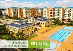Fully furnished 1 bedroom condo at Chateau Elysee Paranaque