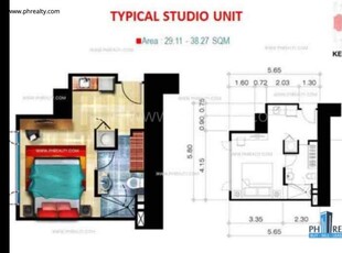 1 BR Studio for Sale in Valero Grand Suites