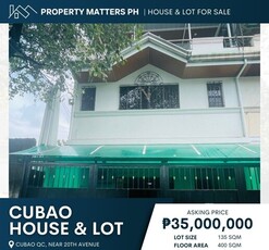 Cubao, Quezon, House For Sale