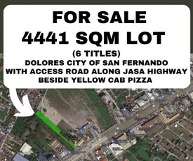 Dolores, San Fernando, Lot For Sale