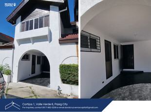 Valle Verde 6, Valle Verde , Pasig, Townhouse For Sale