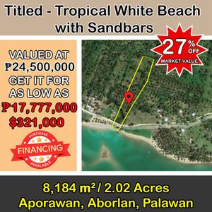 Lot For Sale In Tumarbong, Roxas