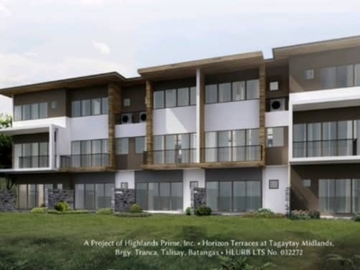 Townhouse For Sale In Calabuso, Tagaytay