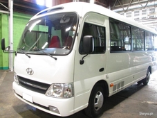 hyundai coaster for rent 25-30 seaters with driver