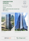 Glaston Tower Office Space for sale along C5 near ValleVerde across CCF Office Tower for sale Ortigas East (Tiendesitas)