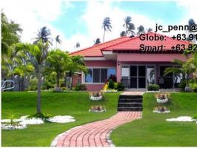 Beach House and Lot for Sale For Sale Philippines