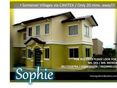 SOPHIE SINGLE HOUSE- 13K MONTHLY For Sale Philippines