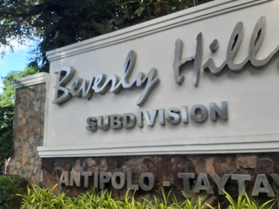 Lot For Sale In Beverly Hills, Antipolo