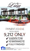 Affordable lots in Baclayon Guiwanon Bohol - Townhouse