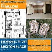 Brixton Place - 3 Bedroom (w/ parking) BGC - Pasig Link