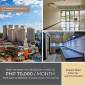 Rent to Own 2BR Fort Bonifacio St Marks Venice McKinley Hill