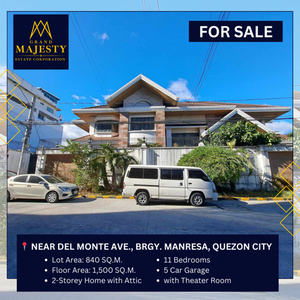 House For Sale In Manresa, Quezon City