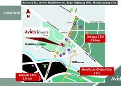 Avida Towers Verge in Mandaluyong City