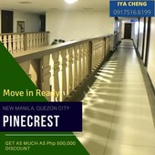Ready For Move in unit at Pine Crest Manila