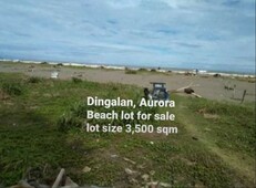 Beach front lot rights only Dingalan, Aurora
