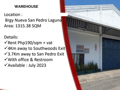 House For Rent In Nueva, San Pedro