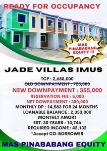Townhouse For Sale In Malagasang I-b, Imus