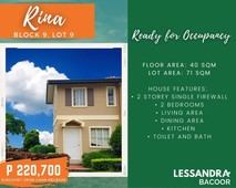 Affordable House and Lot in Bacoor Cavite