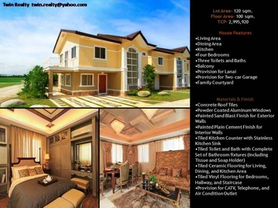 Alexandra Model-Lancaster Estate For Sale Philippines