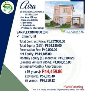 3 Bedrooms Townhouse for Sale in Lancaster New City, General Trias, Cavite