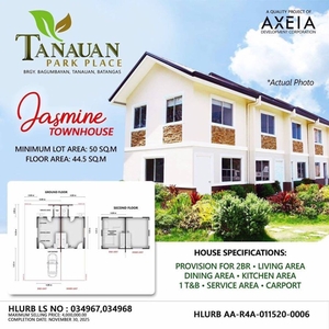 For Sale: Rylee Single Attached House at Riverlane Trail, General Trias, Cavite
