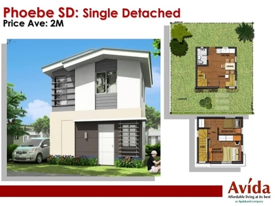 For Sale -Phoebe Single Attached at Avida Village North Point, Negros Occidental