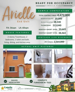 1 Bedroom Condominium Unit for Sale in Dasmariñas Cavite