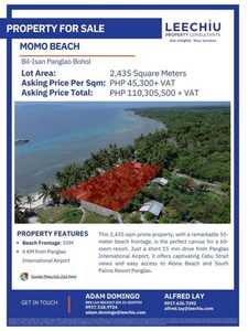 Lot For Sale In Bil-isan, Panglao