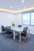 Executive Office Space for Seat Lease in Davao City - (Bajada Area) 4 seating capacity