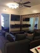 For rent 2 bedroom with balcony fully furnished ( TGR )