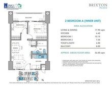 2br for sale BRIXTON residences pasig DMCI